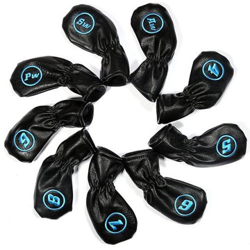 特惠時尚鐵桿套高爾夫桿套 高爾夫桿頭套 實用高爾夫鐵桿套球桿套