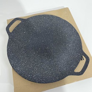 出島國 煎鍋鋁合金麥飯石不粘燒烤盤烙餅煎盤30cm！