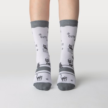 ［S、M、L號］PureMeowMeow-喵影日記-中筒