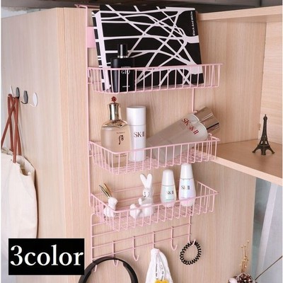 キッチン収納 キッチンラック 収納棚 壁掛け ラック スパイスラック 多機能 雑貨収納 小物収納 引っ掛け 無地 壁掛け棚 台所 洗面台 洗面所 便利 通販 Lineポイント最大get Lineショッピング