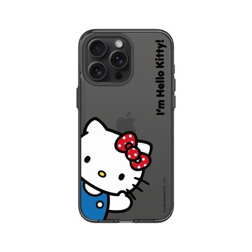 iPhone 15 Pro Max Clear 酷墨灰 - 三麗鷗-Hello Kitty - I'm Hello Kitty!