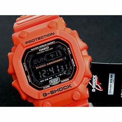 ポイント最大6倍 G-SHOCK ジーショック Gショック g-shock G-ショック Standard GX-56-4 ソーラー オレンジ 四角  腕時計 | LINEブランドカタログ