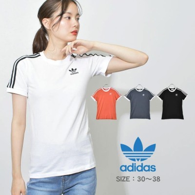 M【新品/即日発送OK】adidas オリジナルス レディース Tシャツ3 黒