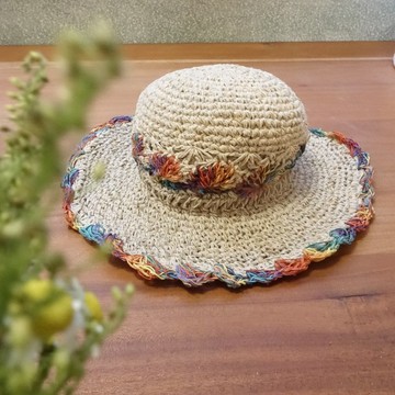 尼泊爾編織草帽 — 采 • 夏季帽子