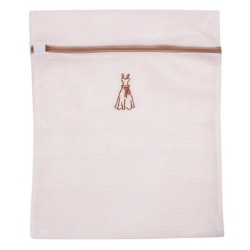 HIKARI 日光生活 粗網超柔加厚洗護袋 中(50 x 40cm)  1個  白色 + 咖啡色