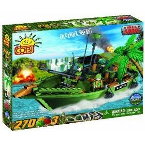 COBI Small Army Patrol Boat, 270 Piece Set ブロック おもちゃ