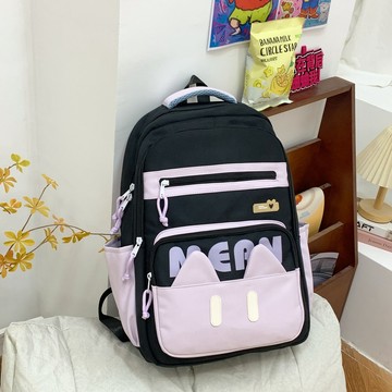 書包 【2814人收藏】妮可熊書包女生初中生大容量帥氣旅行學院ins簡約輕便雙肩包背包 TPYS