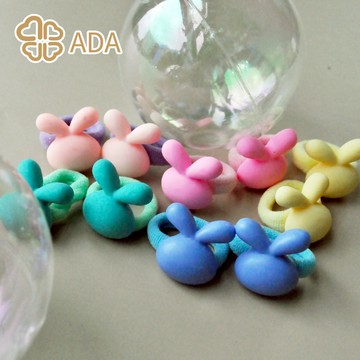 ADA 小童彩色兔子拇指髮束-混色10入
