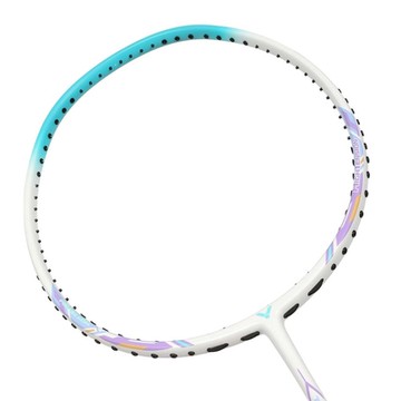 VICTOR 突擊羽球拍-羽毛球 球拍 空拍 訓練 勝利 TK-DBF-M-4U 湖水綠白紫