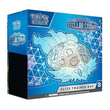 POKEMON 精靈寶可夢 國際版 Scarlet & Violet 星晶奇蹟 Stellar Crown ETB 精英訓練家盒