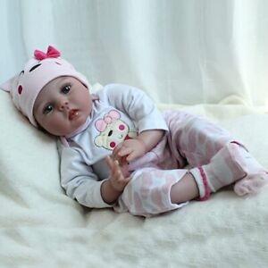 リボーンドール Reborn Baby Doll Lucy 22 inch Realistic Reborn Girl