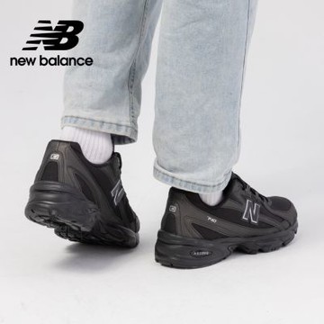 【New Balance】復古鞋_中性_金屬黑_U740BS2-D楦