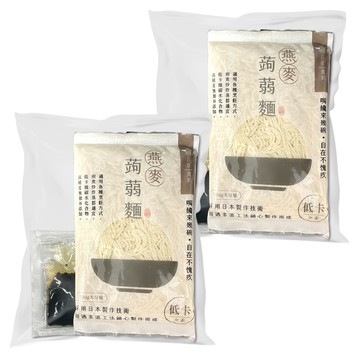 自在食刻 蔥爆秘醬蒟蒻米線  口感Q彈帶勁不乾硬  225g  2包