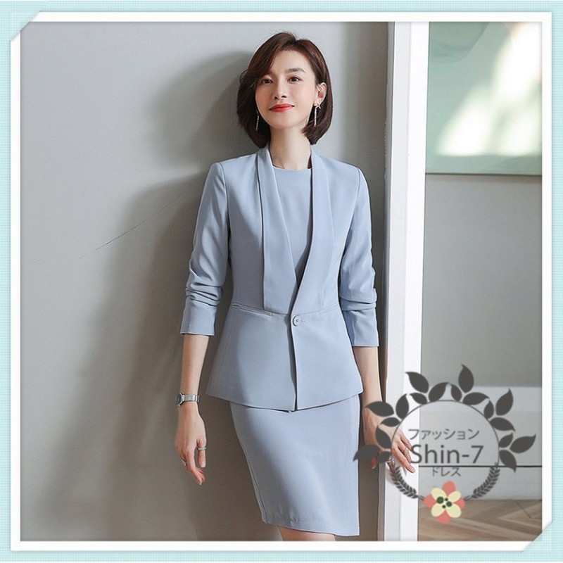 スーツ レディース ビジネススーツ ワンピースパンツスーツ 通勤 就活 面接 ママ 服装 母 大きいサイズ 通販 Lineポイント最大get Lineショッピング