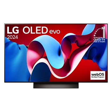 48吋/ LG OLED evo AI 4K AI 語音物聯網 C4 極緻系列 (可壁掛)/2024 - OLED48C4PTA