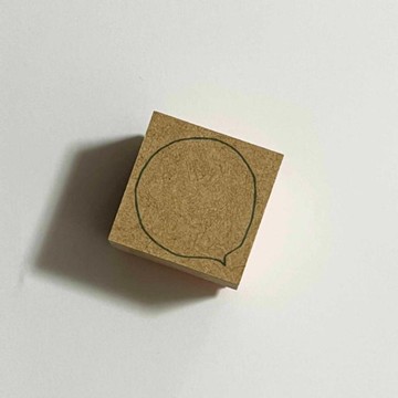 橡皮擦印章 對話氣球 Epiriri 原創