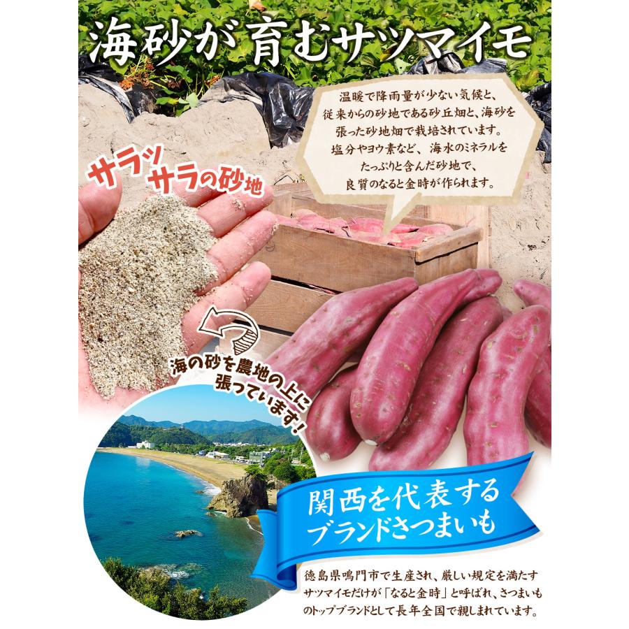 さつまいも 5kg 徳島産 ご家庭用 なると金時 送料無料 食品