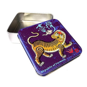 台灣民主國【馬口鐵空盒】