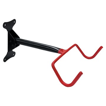 DIBOTE 迪伯特 壁掛式自行車架/展示架/停車架 665g  1個  黑色/紅色  24 x 18 x 8.5cm