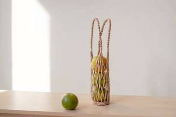 藺草勇氣網袋/厚底/藺草編織