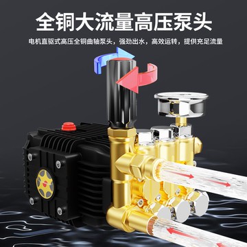 新品上市!!熱門爆品！！潔來仕汽油柴油超強增壓高壓水槍強壓力洗地洗車機清洗疏通機水泵