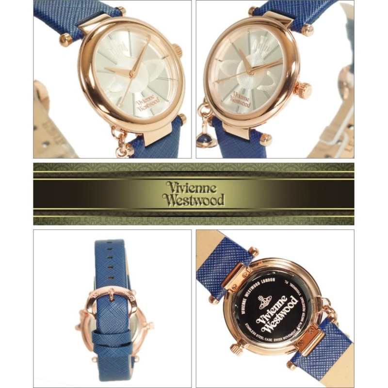 Vivienne Westwood ヴィヴィアンウエストウッド 腕時計 VV006RSBL