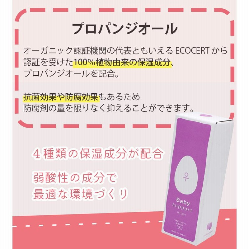 潤滑 潤滑剤ゼリー ベイビーサポート ガール 7本入り 女の子用 産み分けゼリー Baby Support for girl 産み分け 妊活 ジェル  ゲル 潤滑ゼリー | LINEブランドカタログ