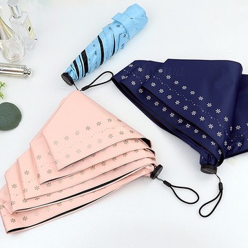 Hoswa 【輕極限‧芯漾羽毛】僅105g碳纖維最輕折傘~隨身雨傘首選