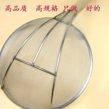 用具廚師過濾勺廚房網勺隔渣笊籬食堂漏勺不繡鋼酒店粉絲撈籬粉籬