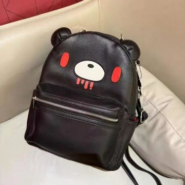 2025新款暴力熊雙肩包卡通小熊背包小眾旅行書包學生電腦背包