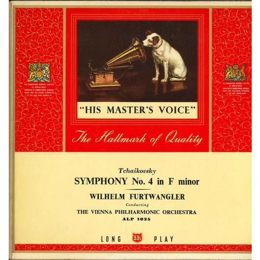 LPレコード　チャイコフスキー「交響曲第4番」　フルトヴェングラー