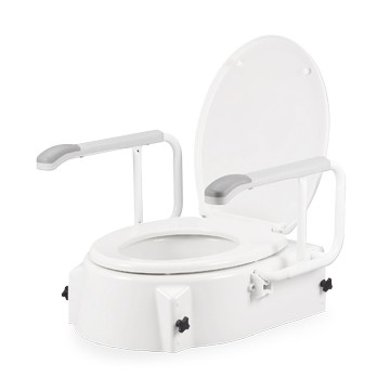 【公司貨】Nova 光星 Luxi 歐式馬桶增高座 有扶手 馬桶增高器 扶手可掀 馬桶增高氣 扶手馬桶增高器
