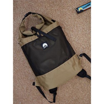 MYEDITION雙肩包潮牌男簡約戶外登山輕質小眾旅行背包卷口電腦包