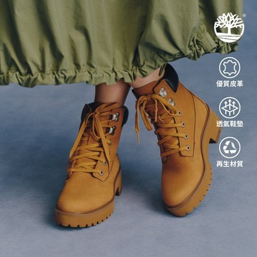 Timberland 女款小麥色綁帶式休閒靴|A5VPZ231