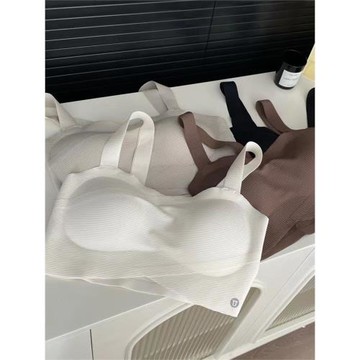 MIAOXIAOYAN喵小言對襟小抹胸W620無鋼圈小胸聚攏女士背心式內衣