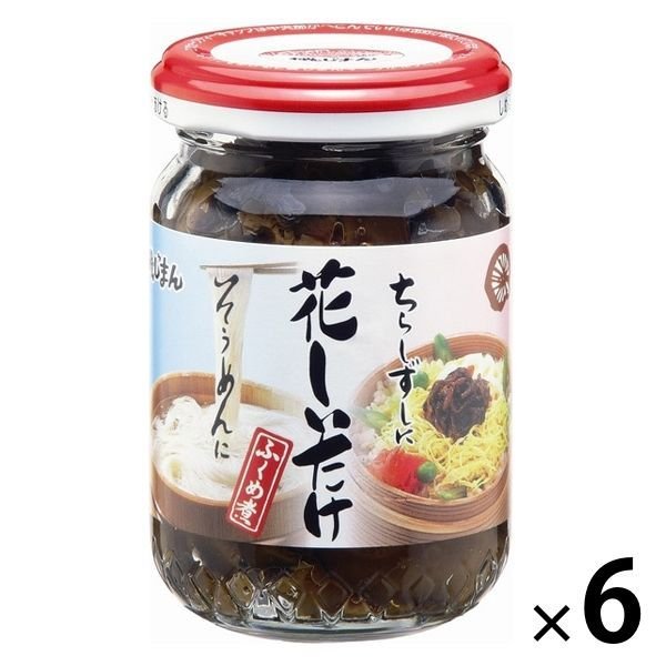 磯じまん磯じまん 花しいたけ ふくめ煮 105g 1セット（6個） 瓶詰 佃煮