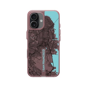 iPhone 17 Clear (相機按鈕) 晶醺玫 - JOCR - San Francisco (Black Logo)