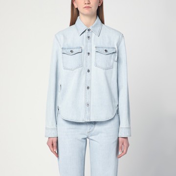 Light Blue Denim Shirt Extra Bleach