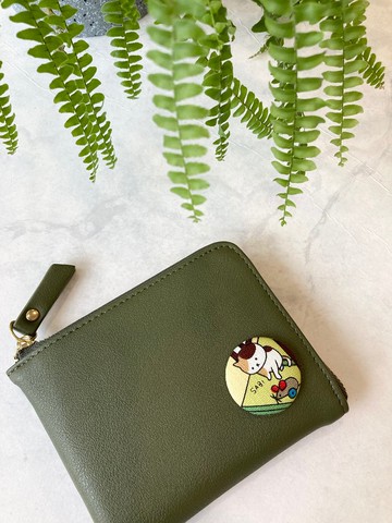 【快速出貨】L型短夾 零錢包 皮夾 卡夾 小包 大容量 生日 畢業禮