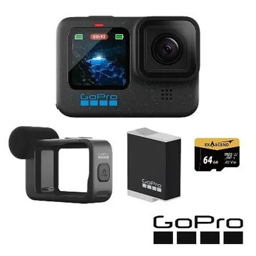 GoPro HERO12 Black Vlog專業輕裝套組 CHDHX-121-RW 公司貨