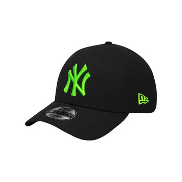 NEW ERA 9FORTY 940 洋基 黑色 螢光綠 棒球帽 老帽 百搭款 熱賣帽款【TCC】