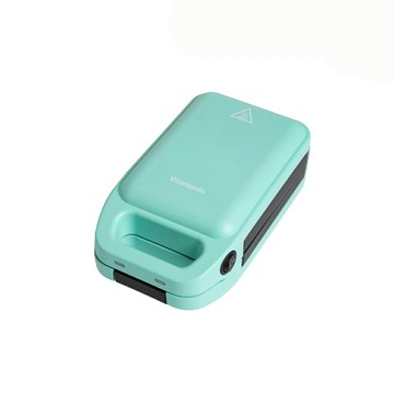 【Vitantonio】小V厚燒熱壓三明治機《湖綠》【三井3C】