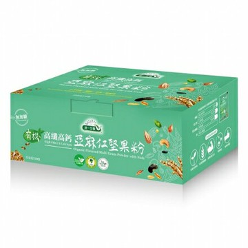 統一生機 有機高纖高鈣亞麻仁堅果粉 25公克x30包/盒