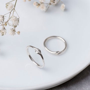 。The Metal Life。NO.003 交織。戒指/925銀