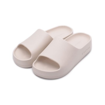 KANGOL 厚底拖鞋 米 6352862301 女鞋