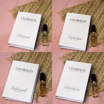 「香水試管」Chabaud Maison 1.5ml 全系列 香水小樣 純牛奶 牛奶曲奇 牛奶香草 甜心巧克力