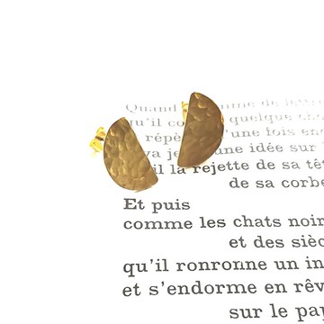 半月耳针（黃銅）