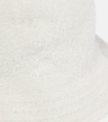 Isabel Marant Holmy embroidered bucket hat