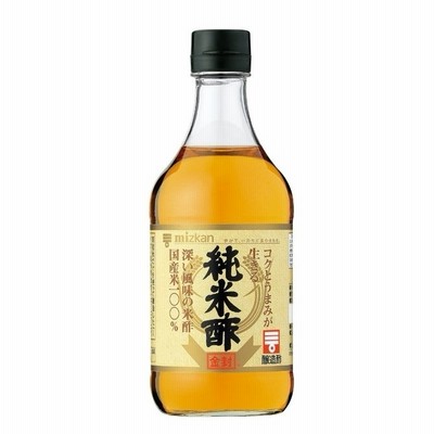 Mizkan　ミツカン　純米酢金封 　500ml　×12本入