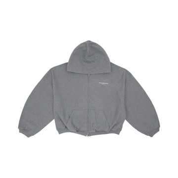 alexanderwang Logo 印花寬鬆拉鍊連帽外套